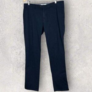 BRAX 33x342 men's navy blue chinos "Felix" stretch trousers pants